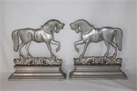 Aluminum Cast Horse Door Stop / Hearth Ornaments