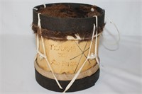 Vintage Souvenier Drum - Termas De Rio Hondo