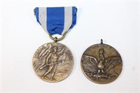WW1 Tribute Medal & New York Victory Medal