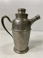 Antique Salem pewter pitcher w/ lid