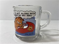1978 Garfield McDonald’s glass mug
