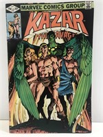 1982 Kazar the Savage comic book