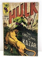 1968 Hulk the Lost Land of Ka-Zara comic book