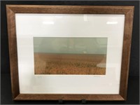 Framed, numbered, & signed photo