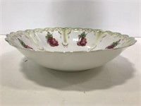Unmarked porcelain serving bowl