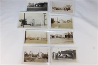 Vintage Sinclair Gas Station Photos -Black & White