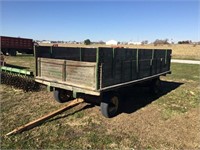John Deere 14’ High Side Wagon with Hoist