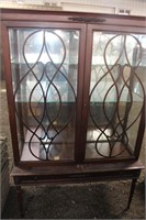 GLASS-FRONT CHINA CABINET