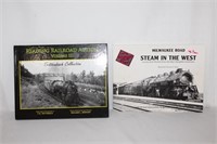 Railroad Books -Milwaukee Road Steam in the West &