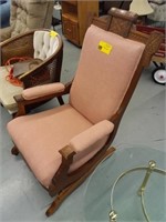 Eastlake Victorian Platform Rocker