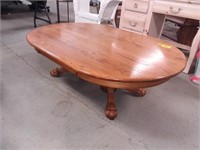 Large oval coffee table