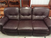 LaZBoy 3 cushion sofa with two reclining ends