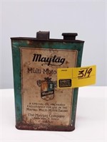 Maytag motor oil can