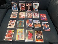 18 Different Baseball Cards