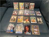 18 Different Yankees Baseball Cards