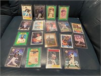 18 Different Baseball Cards