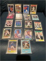 18 Different Baseball Cards