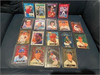 18 Different Baseball Cards