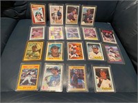 18 Different Reggie Jackson Baseball Cards