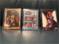 3 Different Kobe Bryant Cards
