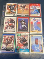 18 Different Bo Jackson Cards