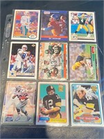18 Different Football Cards
