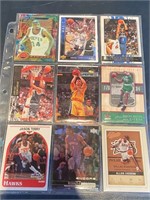 18 Different Basketball Cards