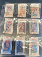 9 Different 1985 Kellogg's Baseball Cards