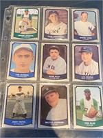 18 Different Baseball Greats Cards