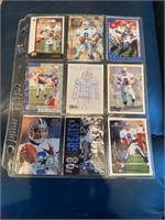 18 Different Troy Aikman Football Cards
