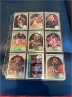 18 Different Boston Celtics Basketball Cards