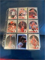 18 Different Chicago Bulls Basketball Cards