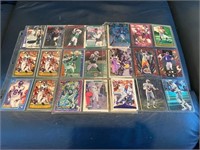 54 Different Football Cards