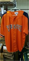 Orange Starter Yankees Jersey:
Stitched Letters