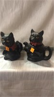 Vintage cat pitchers.