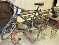 Lot #582 - (3) Bicycles & Tricycles including