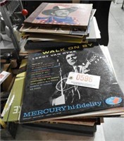 Lot #596 - Collection of LP records including
