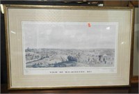 Lot #668 - Reproduction print depicting a View