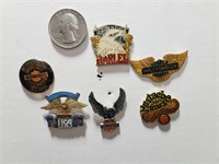 Vintage Harley Tac Pins
