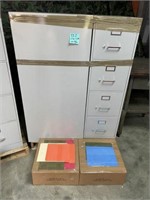 Three File Cabinets