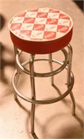 Lot #718 - Coca Cola advertising stool with