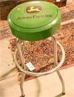 Lot #719 - John Deere advertising stool with