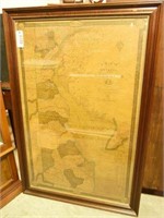 Lot #728 - Antique Map of State of Delaware