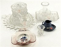 Lot #760 - Lot of glassware & porcelain including