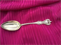 Sterling Antique Spoon  5 1/2"