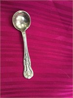 Hall marked Sterling 2" Salt Spoon L & S