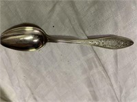 Sterling Mary Chilton Floral Monogrammed 6" Spoon