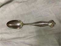 Monogrammed Sterling 5 1/4"  Spoon