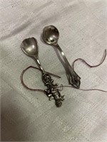Sterling 2" Salt Spoons