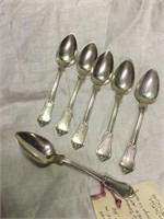 Set of Tenney 6" Spoons